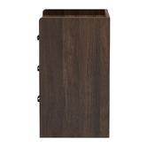 Living Fusion Jacobo 3 Drawer Bedside Table with Charging Station
