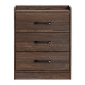 Living Fusion Jacobo 3 Drawer Bedside Table with Charging Station