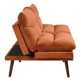 Living Fusion Arabella 3 Seater Single Corduroy Sofa Bed
