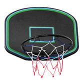 Living Fusion Aren Trampoline with Safety Net &amp; Basketball Ring