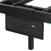 Living Fusion Bobby Bed Base with LED &amp; Charging Station