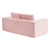Living Fusion Ella 2 Seater Corduroy Fleece Compressed Sofa
