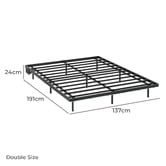 Living Fusion Bobby Bed Base with LED &amp; Charging Station