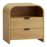 Living Fusion Klien 2 Drawer Bedside Table