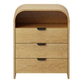 Living Fusion Klien 3 Drawer Bedside Table