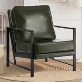 Living Fusion Kaeli Faux Leather Armchair