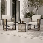 Living Fusion 2 Seater Harlan Outdoor Bistro Set