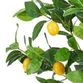 Living Fusion 150cm Potted Faux Lemon Trees