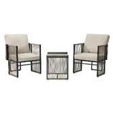 Living Fusion 2 Seater Harlan Outdoor Bistro Set