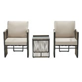 Living Fusion 2 Seater Harlan Outdoor Bistro Set