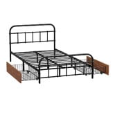 Living Fusion Arnaud Bed Frame with Underbed Drawers