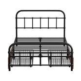 Living Fusion Arnaud Bed Frame with Underbed Drawers