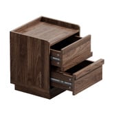 Living Fusion Ethan 2 Drawer Bedside Table