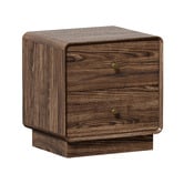 Living Fusion Zara 2 Drawer Bedside Table