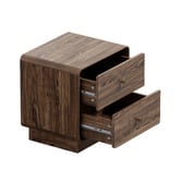 Living Fusion Zara 2 Drawer Bedside Table