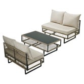 Living Fusion 4 Seater Calais Outdoor Lounge Set
