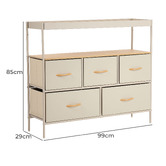 Living Fusion Kea 5 Drawer Chest