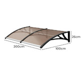 Living Fusion Brown Soren Awning