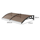 Living Fusion Brown Soren Awning