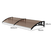 Living Fusion Brown Soren Awning