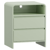 Living Fusion Mallory 2 Drawer Bedside Table