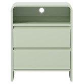 Living Fusion Mallory 2 Drawer Bedside Table