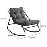 Living Fusion Ellorah Outdoor Rocking Chair