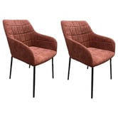 Living Fusion Erica Chenille Dining Chairs