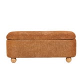 Living Fusion Bessie Upholstered Ottoman