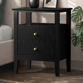Living Fusion Hilda 2 Drawer Bedside Table