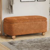 Living Fusion Bessie Upholstered Ottoman