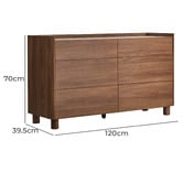 Living Fusion Tazz 6 Drawer Chest