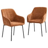 Living Fusion Erica Chenille Dining Chairs