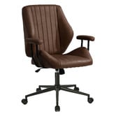 Living Fusion Richter Faux Leather Home Office Chair