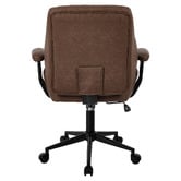 Living Fusion Richter Faux Leather Home Office Chair