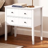 Living Fusion Valombre 2 Drawer Bedside Table