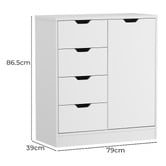 Living Fusion Carson Storage Cabinet