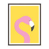 Printhouse Collective Flamingo Framed Printed Wall Art