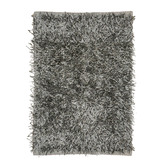La Grace Home Shag Hand-Crafted Cotton-Blend Bath Mat