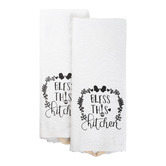 La Grace Home Bless This Kitchen Cotton Tea Towels