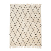 La Grace Home Shaggy Hand-Tufted Rug