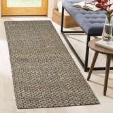 La Grace Home Natural Jute &amp; Cotton Runner