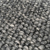 La Grace Home Charcoal Wool-Blend Rug