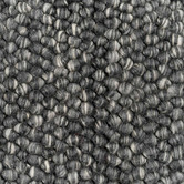 La Grace Home Charcoal Wool-Blend Rug