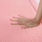 La Grace Home Blush Pink Velvet Tatami Mat