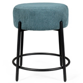 La Grace Home Moselle Cotton Accent Stool