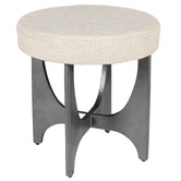La Grace Home Windsor Cotton Accent Stool