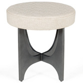 La Grace Home Windsor Cotton Accent Stool