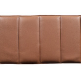 La Grace Home Trento Faux Leather Ottoman Bench