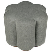 La Grace Home Dennis Cotton Ottoman
